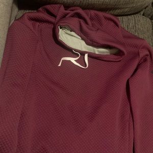 Under Armor quilted funnel neck hoodie